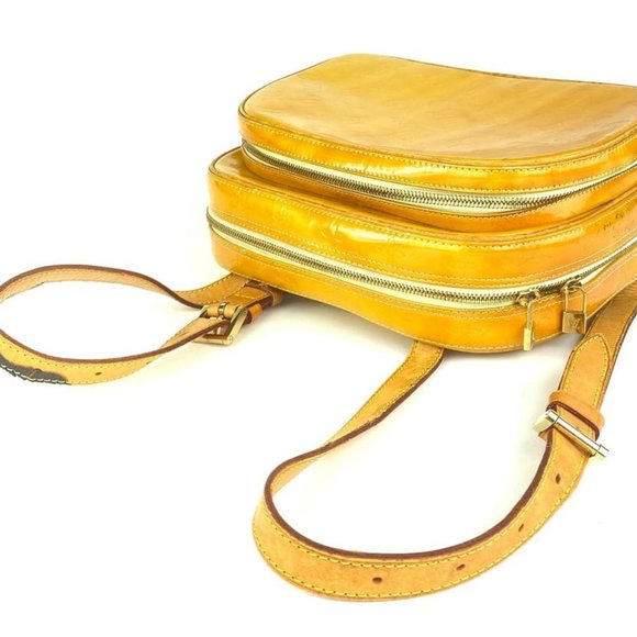 Louis Vuitton Yellow Monogram Vernis Murray Backpa - Picture 7 of 12